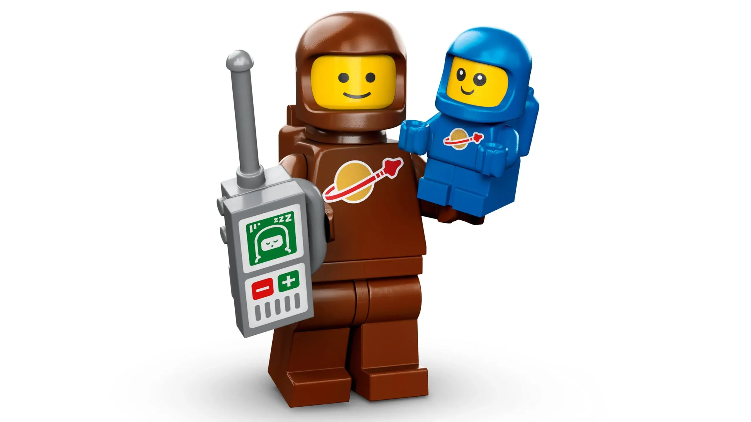 Lego Collectable Minifigures Series 24 - Brown Astronaut and Spacebaby 71037