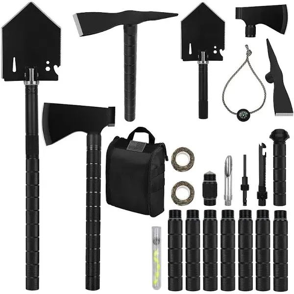 Survival Shovel Axe Kit