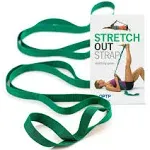 The Original Stretch Out Strap with Exercise Book - Made in the USA by OPTP - Top Choice of Physical Therapists, Athletic Trainers & Yoga