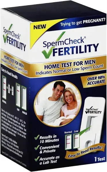 Spermcheck Fertility Home Test Kit for Men