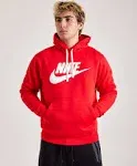 Nike Men's Sportswear Club Fleece Hoodie - University Red