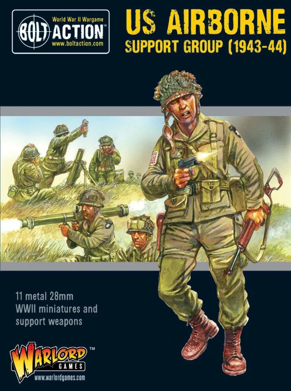 Bolt Action US Airborne support group 1943-44 Warlord Games