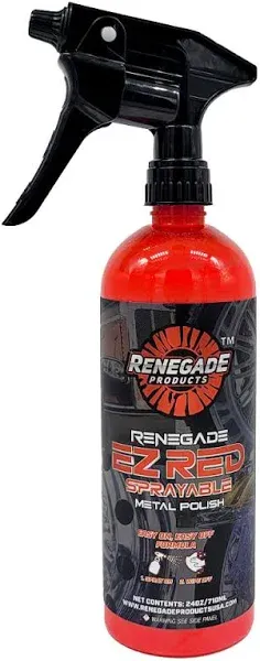 Renegade EZ Red Spray Metal Polish