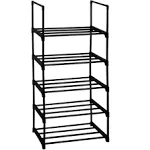 5 Tier Shoe Rack for Small Space,Separable Into Two Narrow Shoe Rack2 Tier and 3