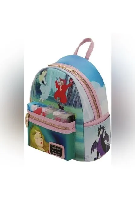 Loungefly Disney Princess Sleeping Beauty Scene Mini Backpack