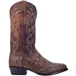 DAN POST MENS GENUINE PYTHON  SNAKESKIN BAY APACHE COWBOY BOOTS 10 D DP3037 NEW