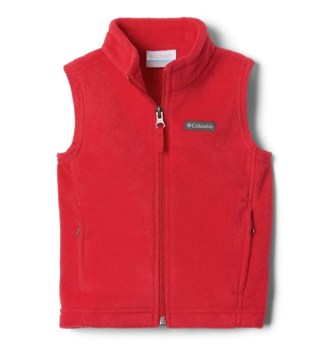 Columbia Mountain Red Baby Boys Steens Fleece Vest