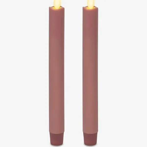 Pottery Barn Premium Flickering Flameless Wax Taper Candle