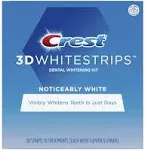 CREST 3D Whitestrips Dental Whitening Kit (1 oz)