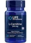 Life Extension L-Carnitine, 500 mg, 30 Capsules