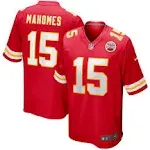 Men's Nike Patrick Mahomes Red Kansas City Chiefs Game Jersey