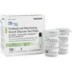 McKesson True Metrix Blood Glucose Test Strips - Box/100