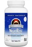 Source Naturals Sleep Science NightRest with Melatonin, Multi-Nutrient & Herb Complex - 200 Tablets