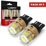 Lasfit 7443 LED Bulb 7440 7444 Reverse Backup Light Daytime Runningdr