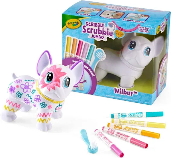 Crayola Scribble Scrubbie Jumbo Pet Wilbur