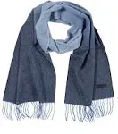 Bruno Magli Woven Ombre Cashmere Scarf - Grey - One Size