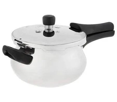 Stainless Steel Mini Pressure Cooker, 3.3-Liter Food Cooking Cooker