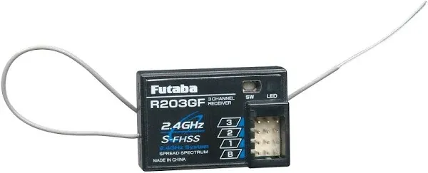 Futaba R203GF 2.4GHz S-FHSS 3-Channel Receiver