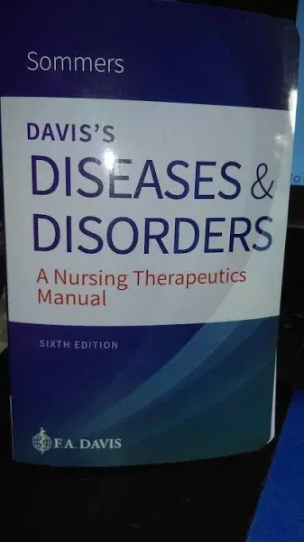 Davis's Diseases and Disorders: A Nursing Therapeutics Manual