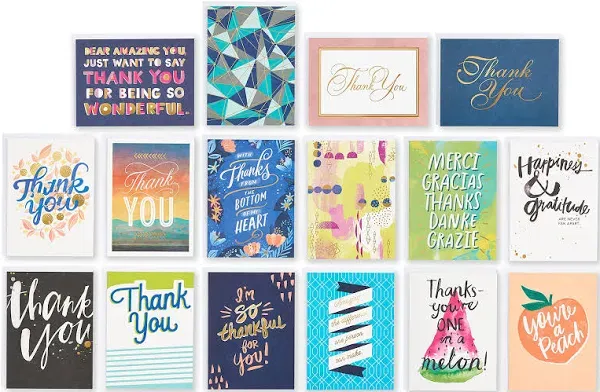 American Greetings Deluxe Thank You Card Bundle