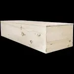 Casket Emporium Jewish Funerals Unfinished Wood Pine Casket