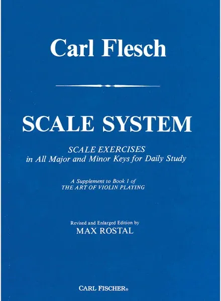 Scale system: scale exercises in all major and minor keys for daily study