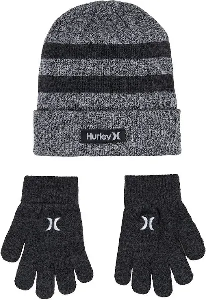 Hurley Kids' One and Only Beanie and Glove Set