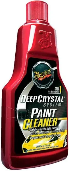 Meguiars Deep Crystal System Paint Cleaner 16 oz