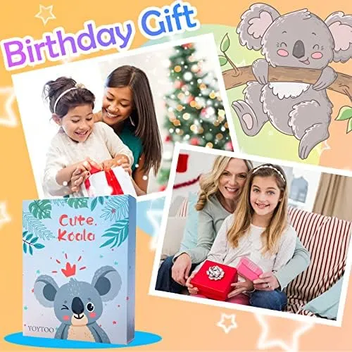 Yoytoo Koala Diary for Girls with Lock and Keys