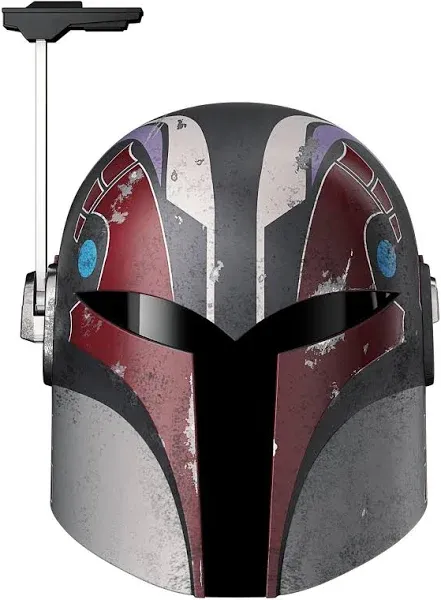 the Black Series Sabine Wren Premium Electronic Helmet with Advanced LED Effects