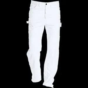 New Dickies Mens DOUBLE KNEE Painters Pants 40X30 White Utility Pockets