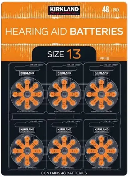 Kirkland Signature Hearing Aid Batteries