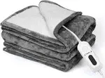 JAQUETEA Heated Blanket Electric Throw