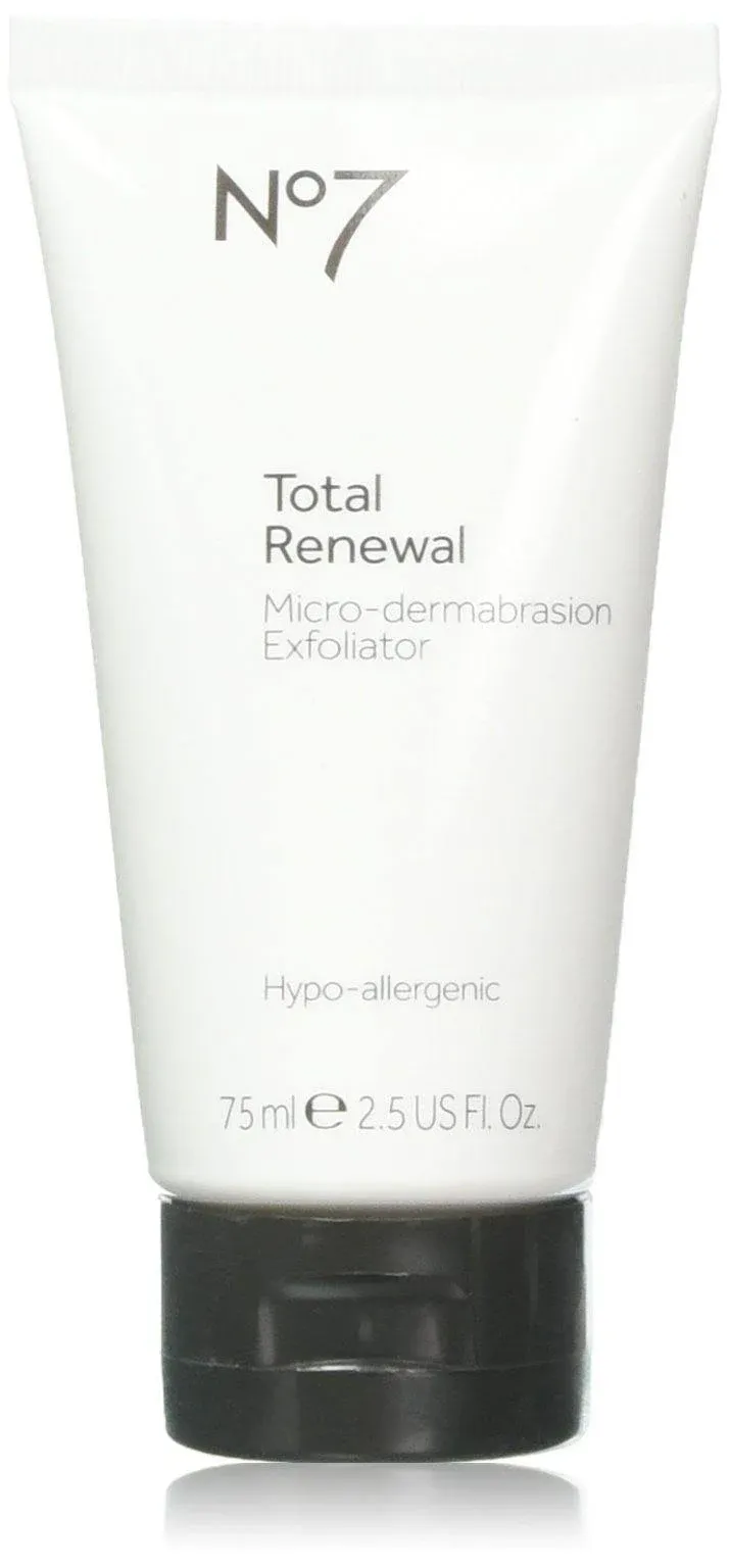 Boots No7 Total Renewal Micro-Dermabrasion Exfoliator,2.5 Fl. Oz(75 ml)