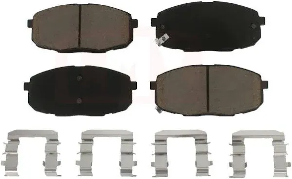 Front Ceramic Brake Pads For 2009-2012 Hyundai Elantra 2010-2013 Kia Forte 2.0L