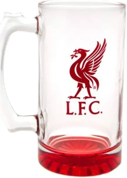 Liverpool FC Stein Glass Tankard