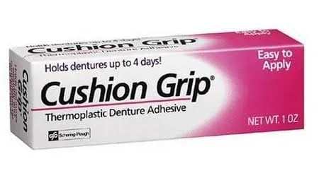 Cushion Grip Thermoplastic Denture Adhesive