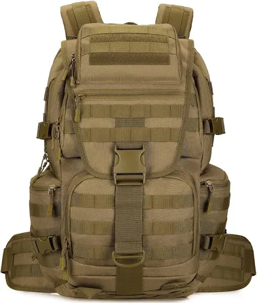 KXBUNQD 50L Military Tactical Hiking Backpack