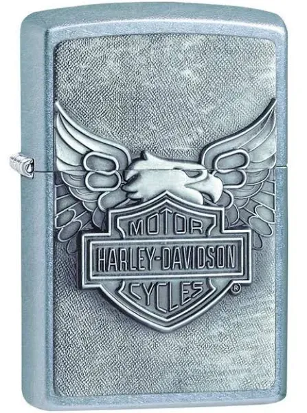 Zippo Harley Iron Eagle Street Chrome Lighter 20230 NEW