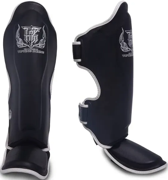 TOP KING Boxing Muay Thai Shin Guards Protector Protection