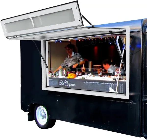 VEVOR Concession Window 60"x36" Aluminum Alloy Food Truck Service Window