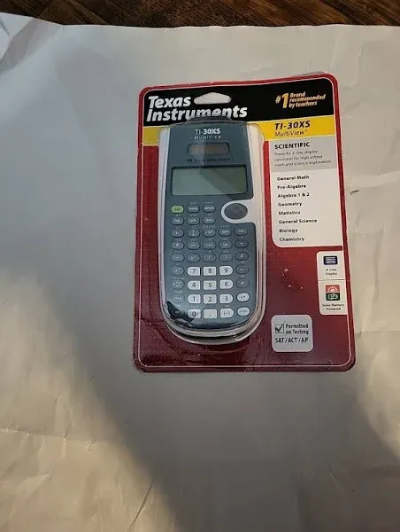 TI-30XS Scientific Calculator 