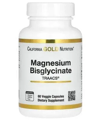 California Gold Nutrition Magnesium Bisglycinate Formulated with TRAACS