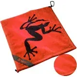 NEW Frogger Amphibian Golf Towel Wet &amp; Dry Rain or Shine - Choose Color