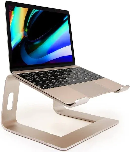 Laptop Stand, Ergonomic Aluminum Laptop Mount Computer Stand, Detachable Lapt...