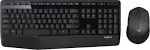 Logitech - MK345 Full-Size Wireless Keyboard and Mouse Combo for PC, Laptop with Palm Rest - Graphite