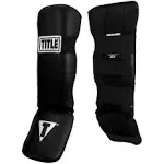 TITLE Boxing Vinyl Shin-Instep Guards 2.0