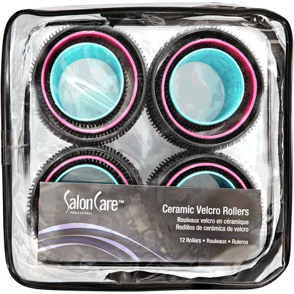 Sally Beauty Salon Care Ceramic Velcro Rollers