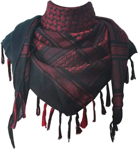 Explore Land Cotton Shemagh Tactical Desert Keffiyeh Scarf Wrap