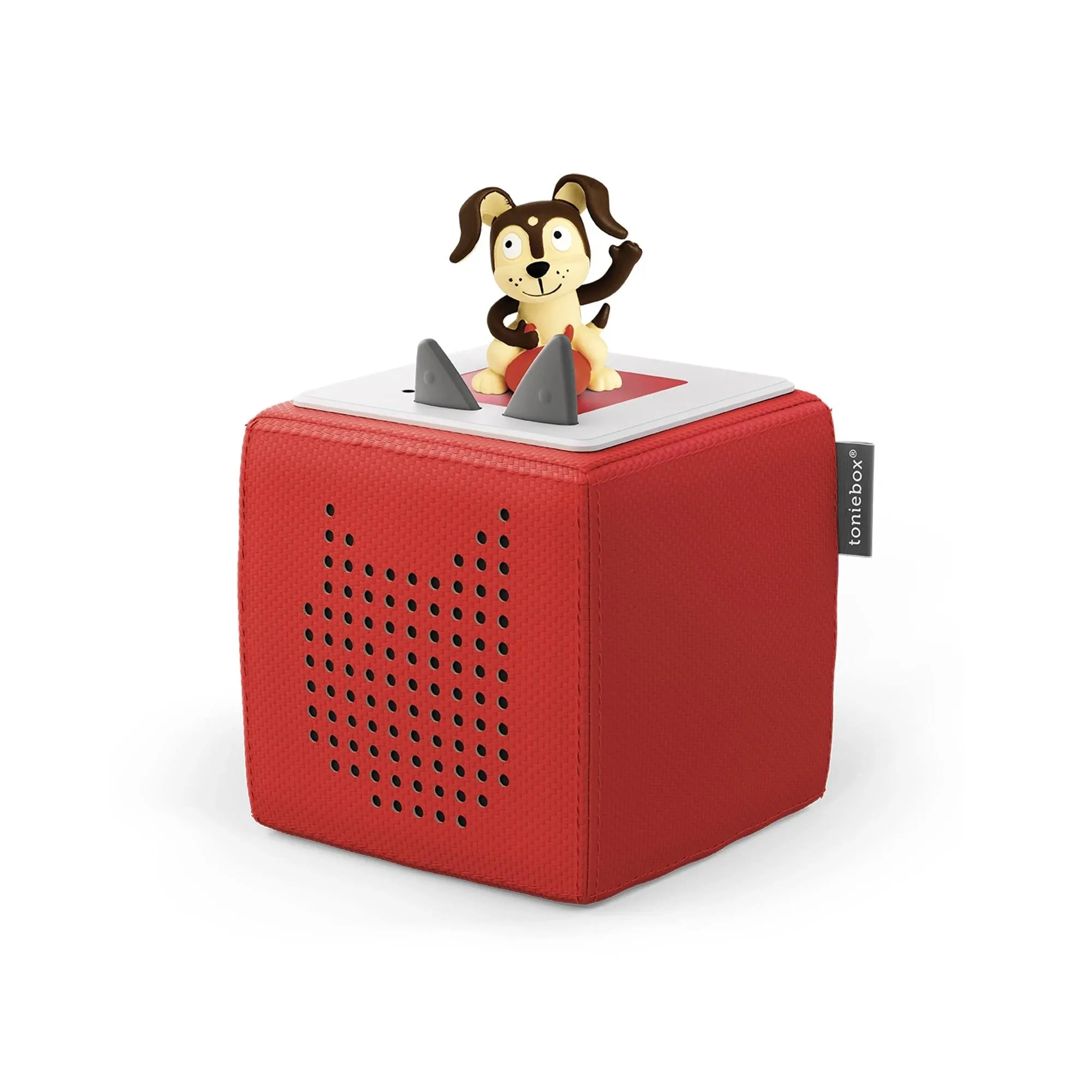 Toniebox Audio Player Starter Set with Bilingual Playtime Puppy - Red [Canada Version]